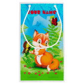 キツネ スモールペーパーバッグ (裏面)