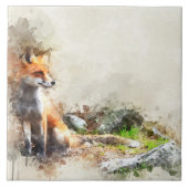 キツネ タイル (正面)