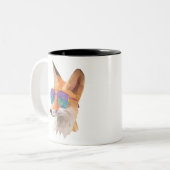 キツネ ツートーンマグカップ (正面左)