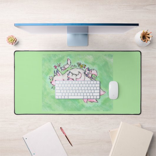 キツネ デスクマット (オフィス1)