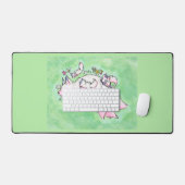 キツネ デスクマット (キーボード&マウス)