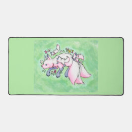 キツネ デスクマット