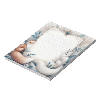 キツネ ノートパッド