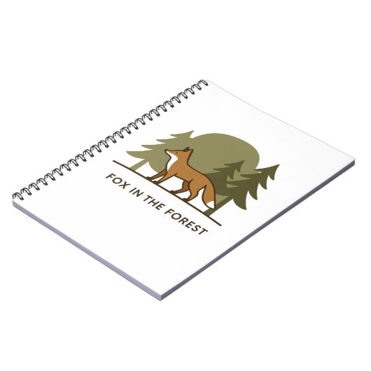 キツネ ノートブック (左側)