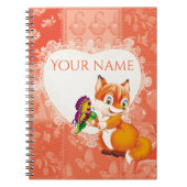 キツネ ノートブック (正面)