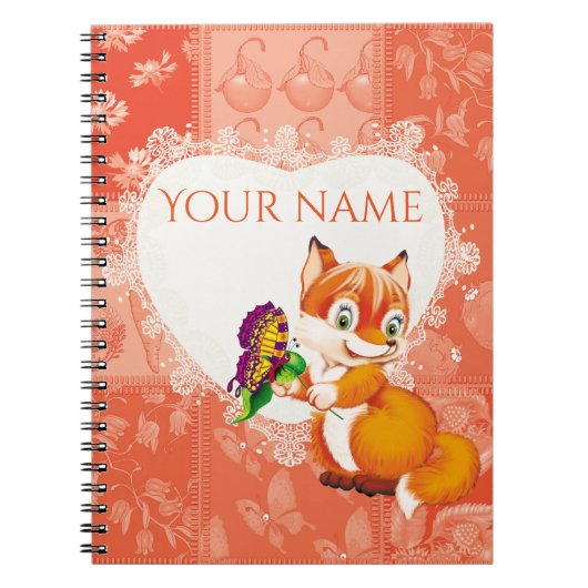 キツネ ノートブック (正面)