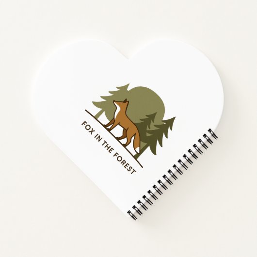 キツネ ノートブック (裏面)