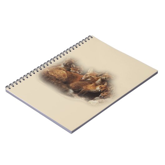 キツネ ノートブック (左側)