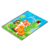 キツネ ノートブック (左側)