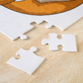 キツネ(ハート) ジグソーパズル (側面)