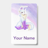 キツネ バッジ (裏面)