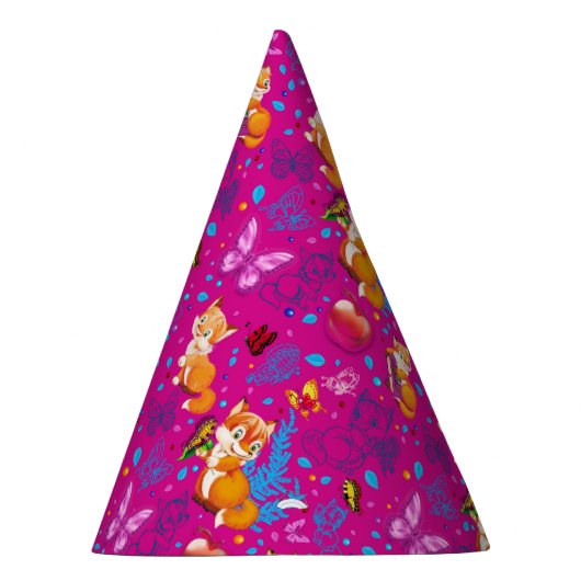 キツネ パーティーハット (右)