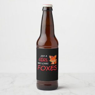 キツネ ビールラベル
