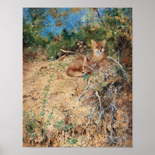 キツネ、ブルーノリジェフォス ポスター (正面)
