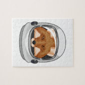 キツネ(ヘルメット付き宇宙飛行士) ジグソーパズル (横)