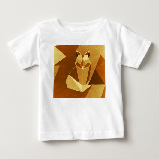 キツネ ベビーTシャツ (正面)