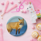 キツネ ペーパープレート (パーティー)