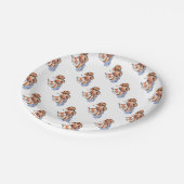 キツネ ペーパープレート (アングル)