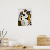 キツネ ポスター (キッチン)