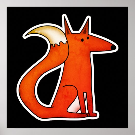 キツネ ポスター (正面)