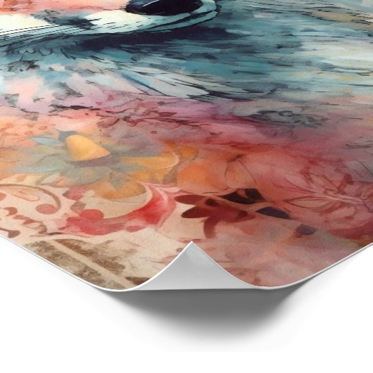 キツネ ポスター (角)