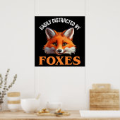 キツネ ポスター (キッチン)
