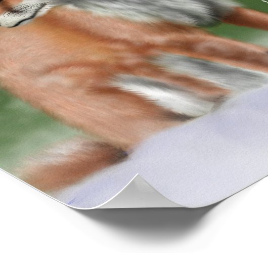 キツネ ポスター (角)