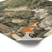 キツネ ポスター (角)