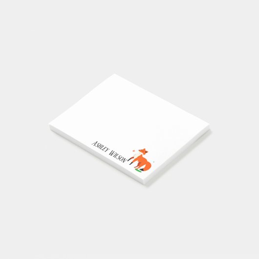 キツネ ポストイット (アングル)