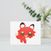 キツネ ポストカード (スタンド正面)