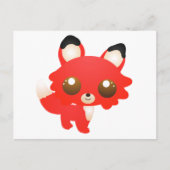 キツネ ポストカード (正面)