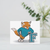 キツネ ポストカード (スタンド正面)