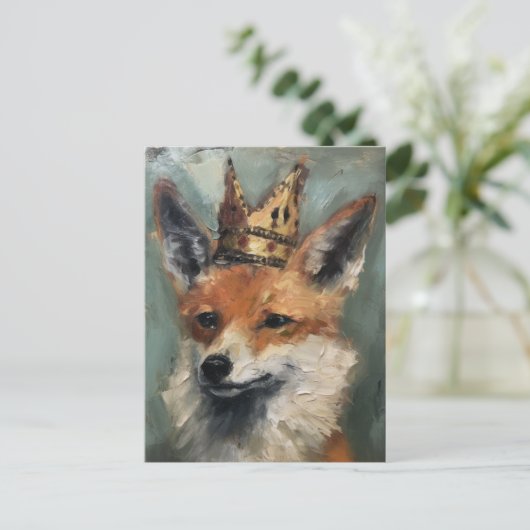 キツネ ポストカード (スタンド正面)