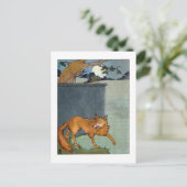 キツネ ポストカード (スタンド正面)