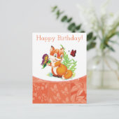 キツネ ポストカード (スタンド正面)