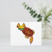 キツネ ポストカード (スタンド正面)