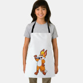 キツネ（マイク付き） エプロン (インサイチュ)