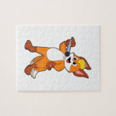 キツネ(マイク付き) ジグソーパズル (横)