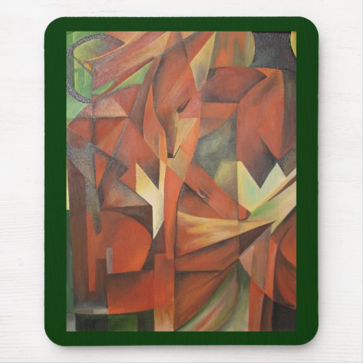 キツネ マウスパッド (正面)