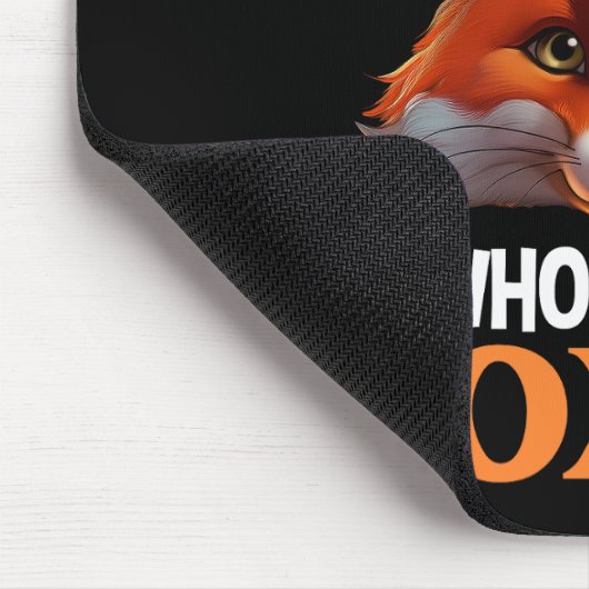 キツネ マウスパッド (コーナー)