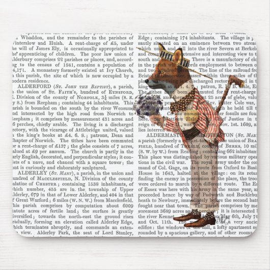 キツネ マウスパッド (正面)