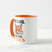 キツネ マグカップ (正面左)