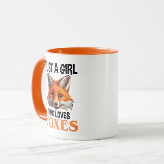キツネ マグカップ (正面左)