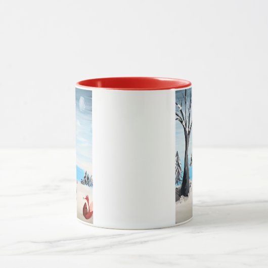 キツネ マグカップ (中央)