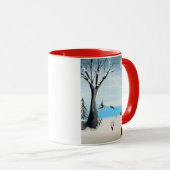 キツネ マグカップ (正面右)