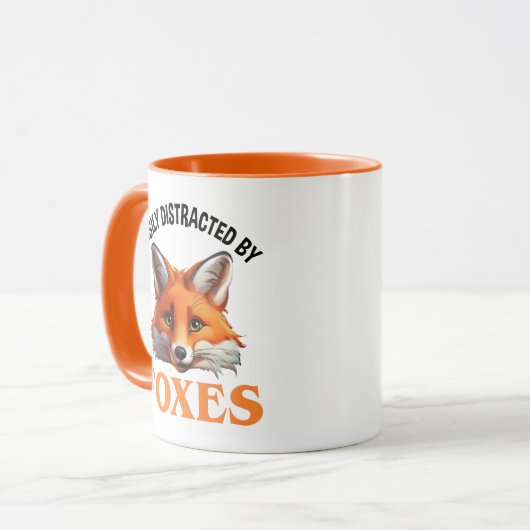 キツネ マグカップ (正面左)