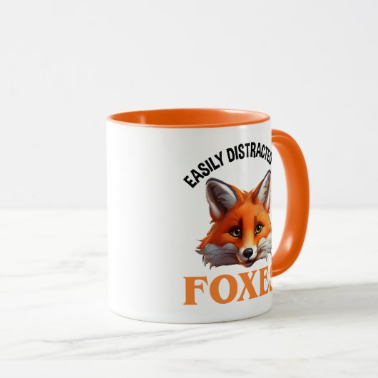 キツネ マグカップ (正面右)