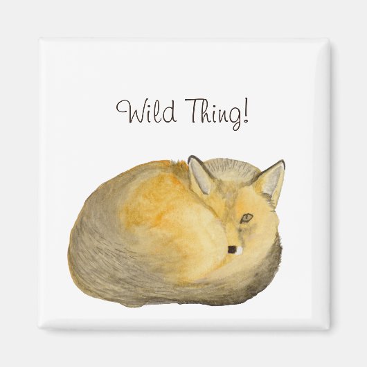 キツネ マグネット (正面)