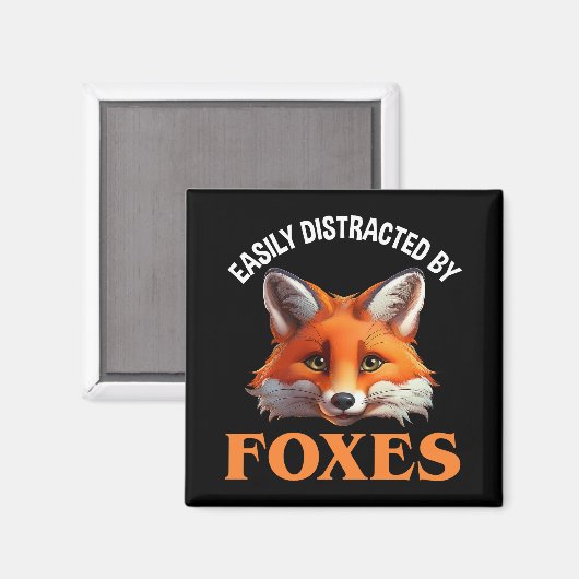 キツネ マグネット (正面/裏面)