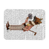 キツネ マグネット (横)